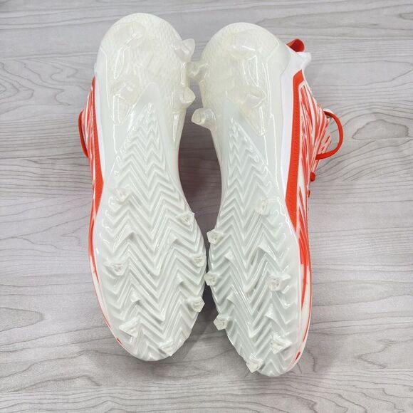 Adidas Adizero Elite 2022 Football Cleats Orange White HP8748 Men\'s Size 12.5